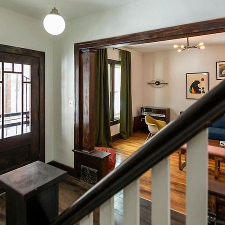 Vila Luxe Mid-Century Styled Historic Townhouse #1 Detroit Exteriér fotografie