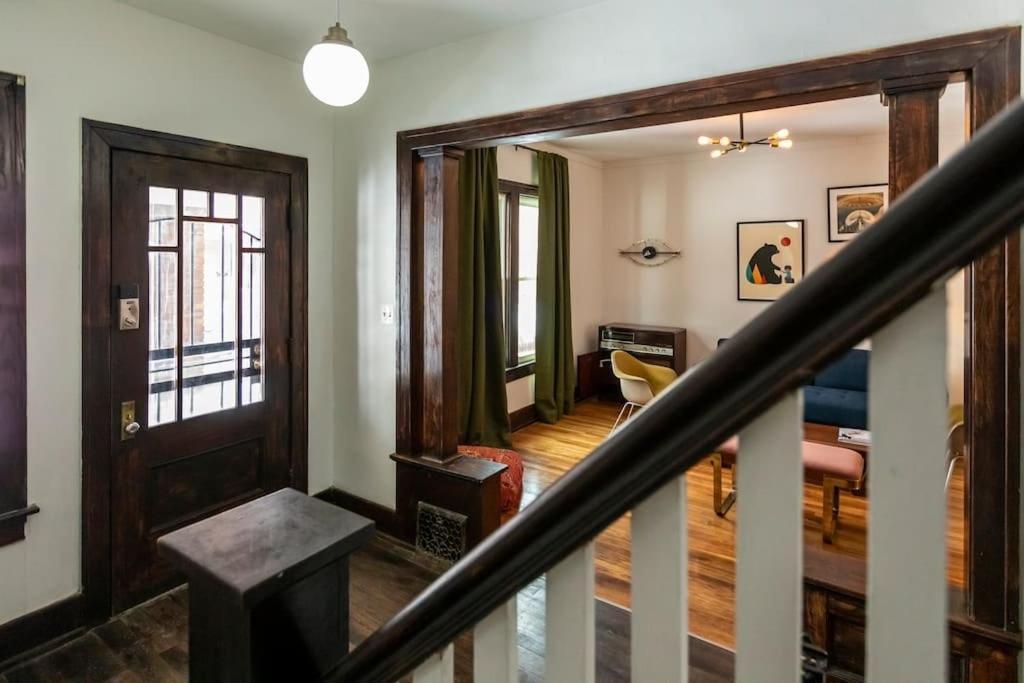 Vila Luxe Mid-Century Styled Historic Townhouse #1 Detroit Exteriér fotografie