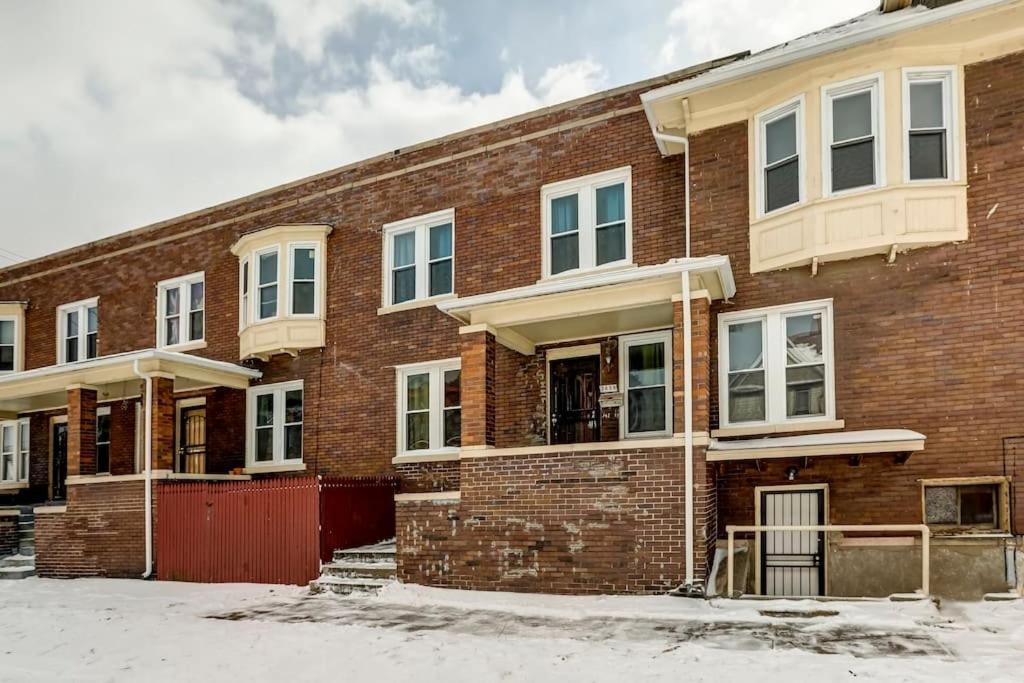 Vila Luxe Mid-Century Styled Historic Townhouse #1 Detroit Exteriér fotografie