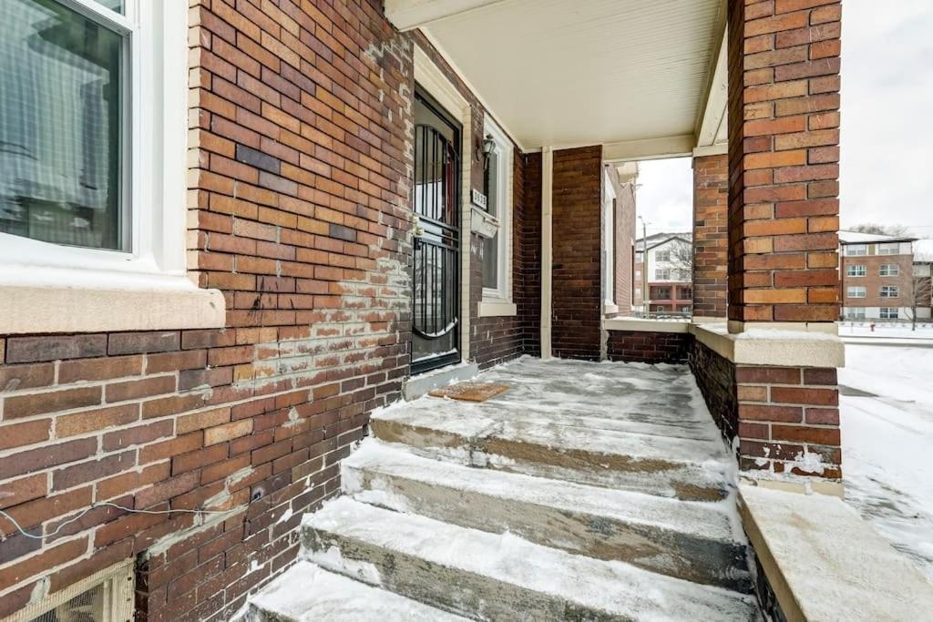 Vila Luxe Mid-Century Styled Historic Townhouse #1 Detroit Exteriér fotografie