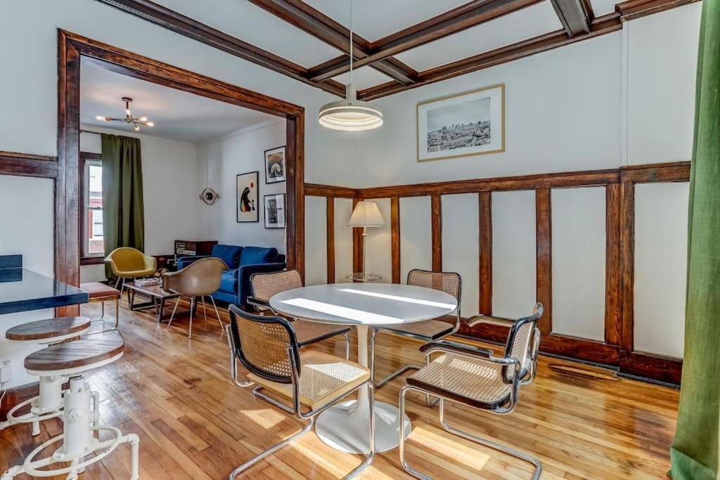 Vila Luxe Mid-Century Styled Historic Townhouse #1 Detroit Exteriér fotografie